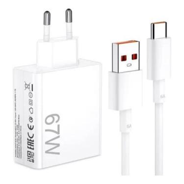 Imagem de Carregador Turbo 67w Para Xiaomi Redmi Note 9 10 11 12 Pro C - NoBrand