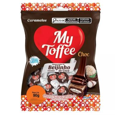 Imagem de Bala My Toffee Chocolate com Recheio de Beijinho 90g - Riclan