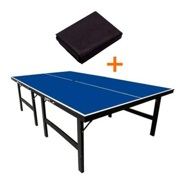 Imagem de Mesa de ping pong mdf 18mm - klopf 1019 + Capa Impermeável
