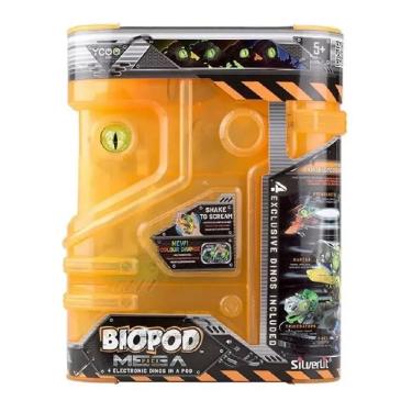 Imagem de Biopod Mega Pack Edição Batalha Com 4 Dinos F0093 - Fun