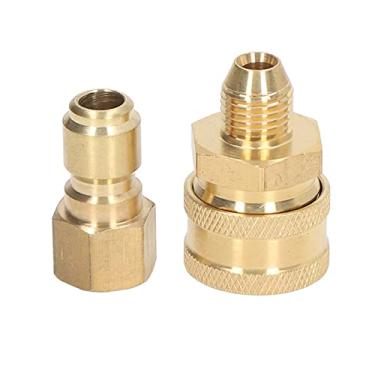 Imagem de Adorador de Arruela de Alta Pressão Conectores Adaptadores de Tubo de água para Máquina de Lavar 5000psi, Aço Inoxidável de Latão Feminino Masculino (M14X1.5mm Mãe feminino