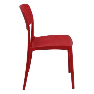 Imagem de Cadeira Tramontina Serena Em Polipropileno Vermelho