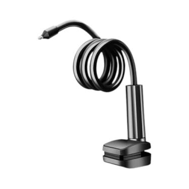 Imagem de BaotyJie Suporte de montagem de clipe flexível Planejada de câmera multifuncional Easy Instalação para o quarto da sala de estar em casa quarto ao ar livre, 1.1m Preto