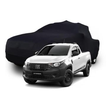 Imagem de Capa Para Cobrir Carro Picape Fiat Strada Cabine Estendida - Lobo sete
