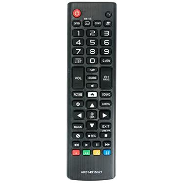Imagem de AKB74915321 Controle remoto de substituição adequado para LG TV 43LH510T 32LJ520B 43LJ510T 49LF5400 43LJ5100 49LJ5100 43LF5400 43LF5100 43LF5100 0-DA 499 LF5100 49LF5100-DA 43LF5100-SA 49LF5100-SA