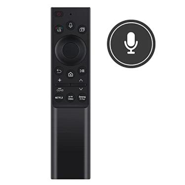 Imagem de Novo controle remoto de substituição de voz BN59-01357F compatível com Samsung TV QN85QN850AFXZA QN50QN90AAFXZA QN65QN85AAFXZA QN55QN90AAFXZA QN85Q70AAFXZA