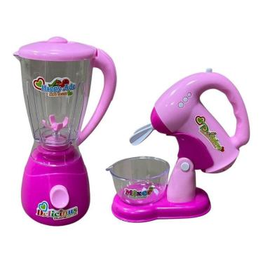 Imagem de Kit Liquidificador E Batedeira Infantil Bw166