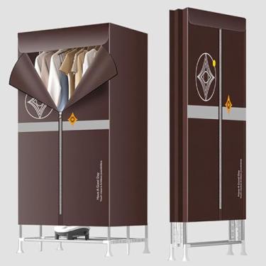 Imagem de Secador De Roupas Elétrico Airer,1500w Racks De Secagem Elétricos Internos De Roupas Aquecidas,airer De Roupas Aquecido Dobrável Com Tampa,rack De Secador De Roupas Aquec, C, Middlesinglelever