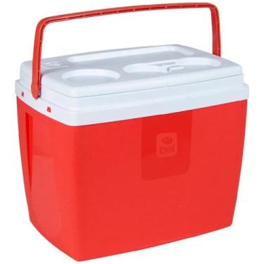 Imagem de Caixa Térmica Cooler 19 Litros(Vermelho)