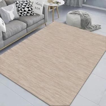 Imagem de Tapete simples de cor sólida, varanda, corredor, lavável, capacho para quarto, decoração de casa, tapete de chão, tamanho grande, sala de estar, tapete decorativo (40x60cm/5)