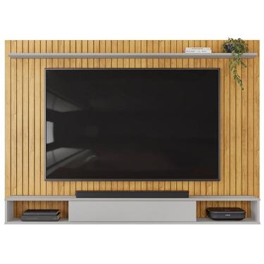 Imagem de Painel Suspenso Tv 70 Pol 193 cm Rio Cedro Bali Dj Moveis