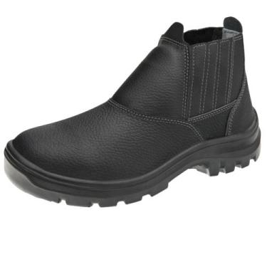 Imagem de Botina Bota Segurança Marluvas Vulcaflex Bico Pvc / Plástico, 45
