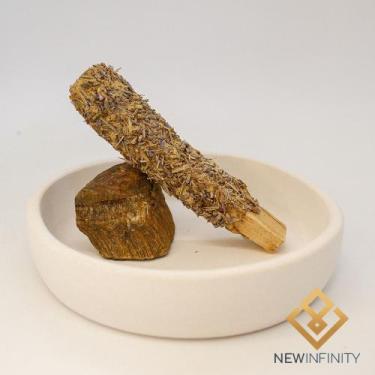 Imagem de Suporte para Defumador Palo Santo de Olho de Tigre Pedra Natural - New