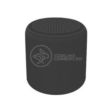 Imagem de Mini Caixa De Som Wireless Speaker Potente Bluetooth Preto