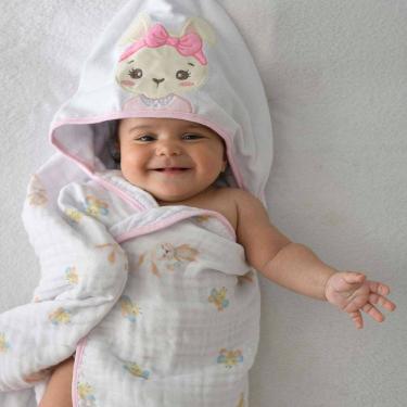 Imagem de Toalha Com Capuz 75 cm x 90 cm Baby Joy