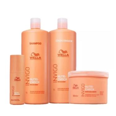 Imagem de Kit Wella Invigo Nutri Enrich Tratamento Intenso(4 Produtos)