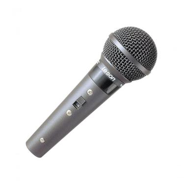 Imagem de Leson Microfone Sm-58 Bk Preto Fosco Cardioide Cabo 5mts.