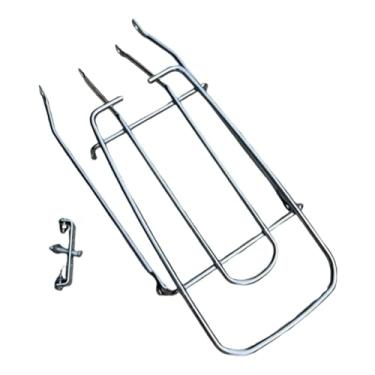 Imagem de simhoa Suporte para banco traseiro de bicicleta Suporte para transporte de crianças para bicicletas de montanha Bicicletas de carga Bagagem, 26 Inch