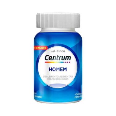 Imagem de Vitamina Centrum A a Zinco Homem 60 Comprimidos Original