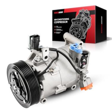 Imagem de Torchbeam Compressor de ar condicionado automotivo 198276 compatível com Civic 2016-2021 2.0L, Civic 2017-2020 2.0T, substitui 198276, 6513298, 388105BAA01, 388105BAA02, 3881055 BAA03, CO29272C