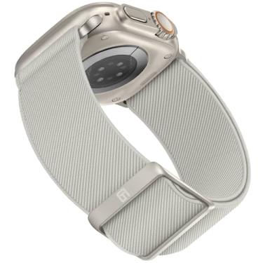 Imagem de Suphart Pulseira esportiva de nylon para Apple Watch SE séries 9, 8, 7, 6, 5, 4, 3, 2 e 1, de 41 mm, 40 mm, 38 mm, masculina e feminina, de 41 mm, 40 mm e 38 mm