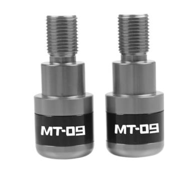 Imagem de Extremidades de manoplas de guidão de motocicleta, tampas de extremidade de manoplas, acessórios deslizantes de peso para MT-09 TRACKER / FJ09 MT09 FZ09 2015-2016