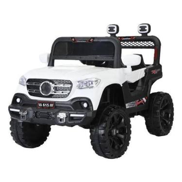 Imagem de Jipe Elétrico Infantil Mc24143 Branco 12V Toys Import