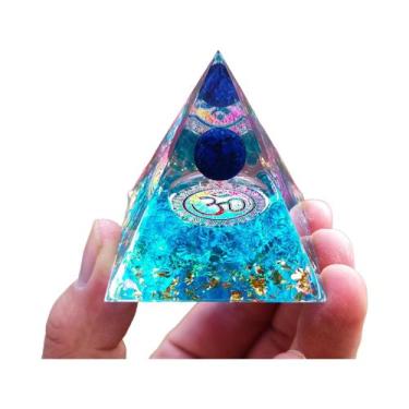 Imagem de Pirâmide de Orgonite Ametista - Reiki, Cura e Equilíbrio dos Chakras, 