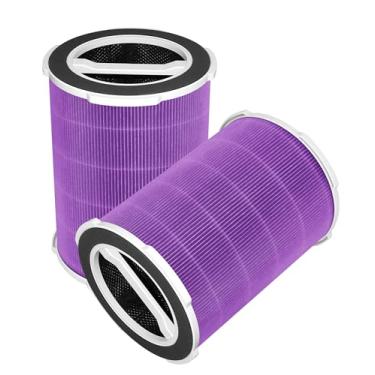 Imagem de Byseacore Filtro de substituição P200/P200S compatível com purificadores de ar Welov P200S P200 Pro, filtragem de 4 estágios com filtro de carvão ativado H13 HEPA, 2 unidades