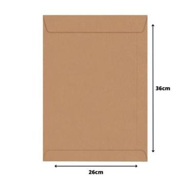 Imagem de 50 Envelopes Kraft 260x360 KN36 - Scryt