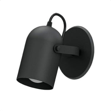 Imagem de Arandela De Parede Moderna Taschibra Bell Mini E27 Bivolt Preto