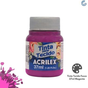 Imagem de Tinta Tecido Fosca 37ml Magenta - Acrilex