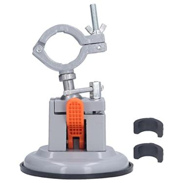 Imagem de Mini torno de bancada com rotação de 360° e base de ventosa para trabalhos de bricolage e reparo