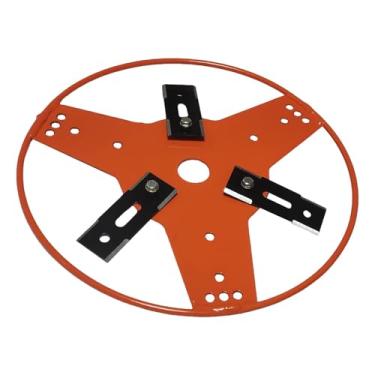 Imagem de predolo Lâminas modeladoras de cabeça de cortador de grama com proteção reforçada para capina, aparador de grama e jardinagem, 3 Lâminas