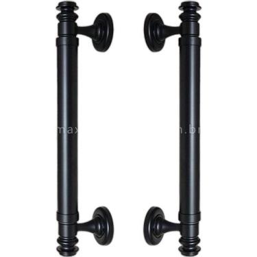 Imagem de Puxador Duplo Porta Pivotante Correr Rústico Davinci 300Mm