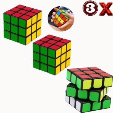 Imagem de 3 Cubo Mágico Para Crianças Brinquedo Educativo Raciocínio - zein