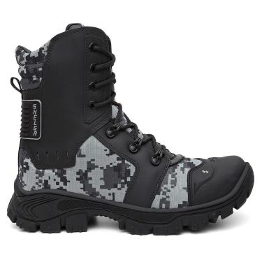 Imagem de Bota Militar Tática Rota Couro Premium Biqueira PVC Alta Resistencia-Masculino