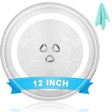 Imagem de Mesa giratória de vidro de substituição de placas de micro-ondas 30cm 