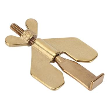 Imagem de Fechadura de porta portátil, fechadura de segurança para porta de hotel fechadura de porta de viagem fechadura de segurança de porta interna para quartos de hotel (ouro)