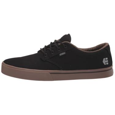 Imagem de Etnies Tênis de skate Jameson 2 Eco (bebê/criança pequena/criança grande), Preto/Carvão/Goma, 37