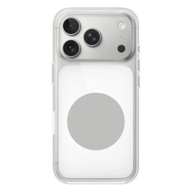 Imagem de Case Clear Iph 17 Pro Magnética Compatível Com Magsafe Toque Macio