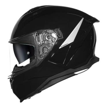 Imagem de Capacete Moto Norisk Strada 2 Spoiler Oculos Preto Brilho (56)