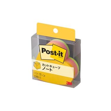 Imagem de 3 M Post-it e notas adesivas coração 72 x 72 mm cor fluorescente cinco cores 225 folhas CC-31