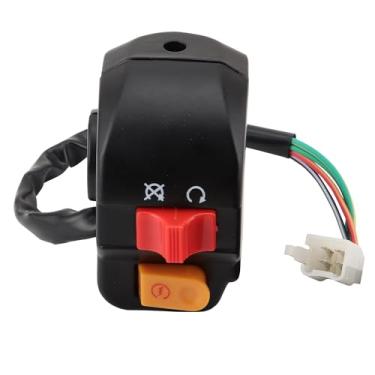 Imagem de WOOSTAR Conjunto de substituição de interruptor de partida direita para guidão de 22 mm de 22 mm para Taotao Speedy 50 Pony 50 VIP 50 Powermax 150 50cc 150cc QMB139 GY6 Scooter