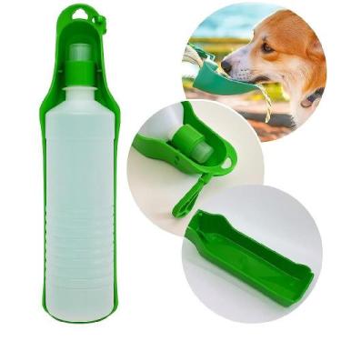 Imagem de Bebedouro Portatil Pet Garrafa Agua 500Ml Cachorros - Alecrim