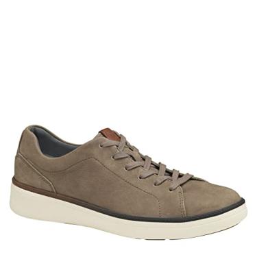 Imagem de Johnston & Murphy Tênis masculino XC4 Foust com cadarço na ponta do pé – Tênis masculino moderno, sapatos casuais masculinos, conforto com regulação de temperatura, palmilha acolchoada removível e