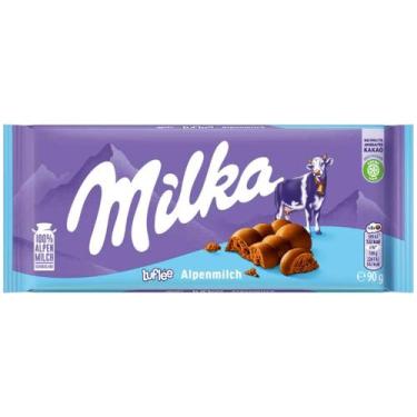 Imagem de Chocolate Milka Luflée Alpenmilch 100g