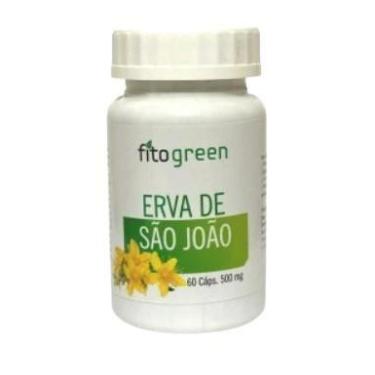 Imagem de Erva de São João Fitogreen 60 Cápsulas 500 mg  Produto Natural
