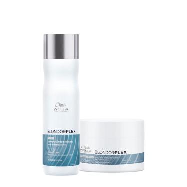 Imagem de Kit Wella Professionals BlondorPlex Shampoo Máscara (2 produtos)