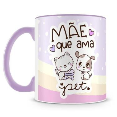Imagem de Caneca Personalizada Mãe que Ama Pet - Presente Ideal para Mães de Pet